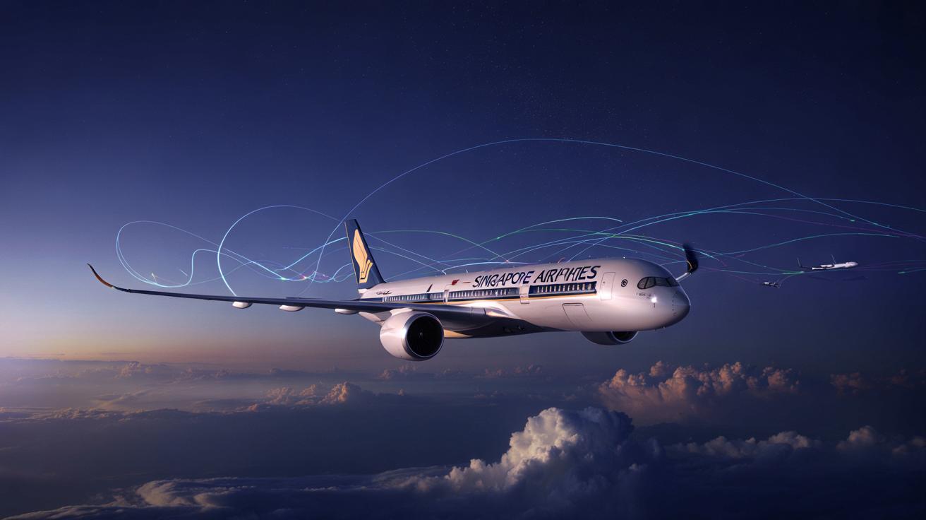 Airbus scoort opnieuw punten tegenover de Amerikanen met een innovatief nieuw systeem in de lucht, voor het eerst operationeel bij een volledige vloot dankzij Singapore