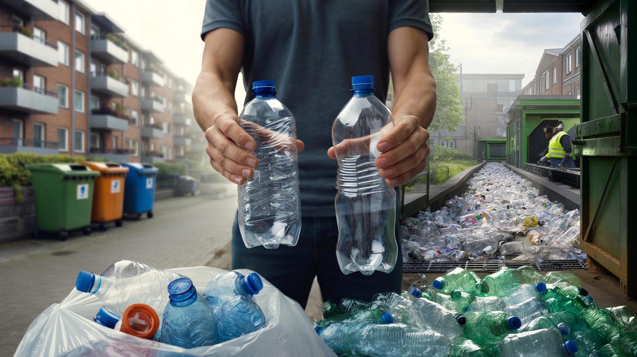 “Ik dacht goed bezig te zijn”: waarom het platdrukken van plastic flessen toch een slecht idee kan zijn